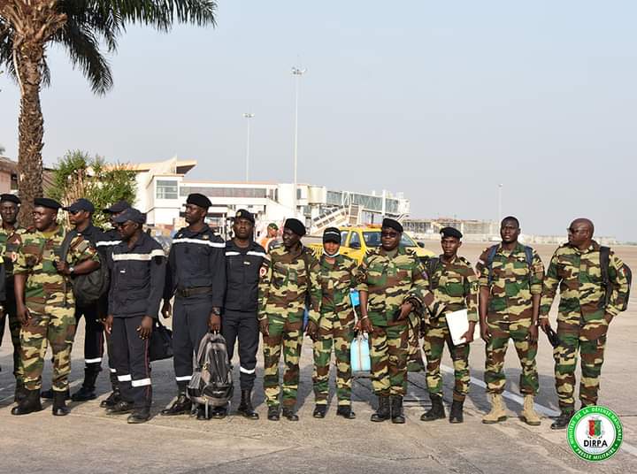 Incendie de Kaloum: plusieurs secouristes sénégalais débarquent à Conakry