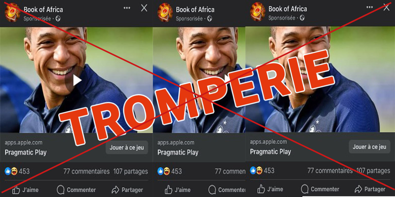 Faux, Kylian Mbappé n’a pas lancé une application pouvant rendre les Guinéens riches !