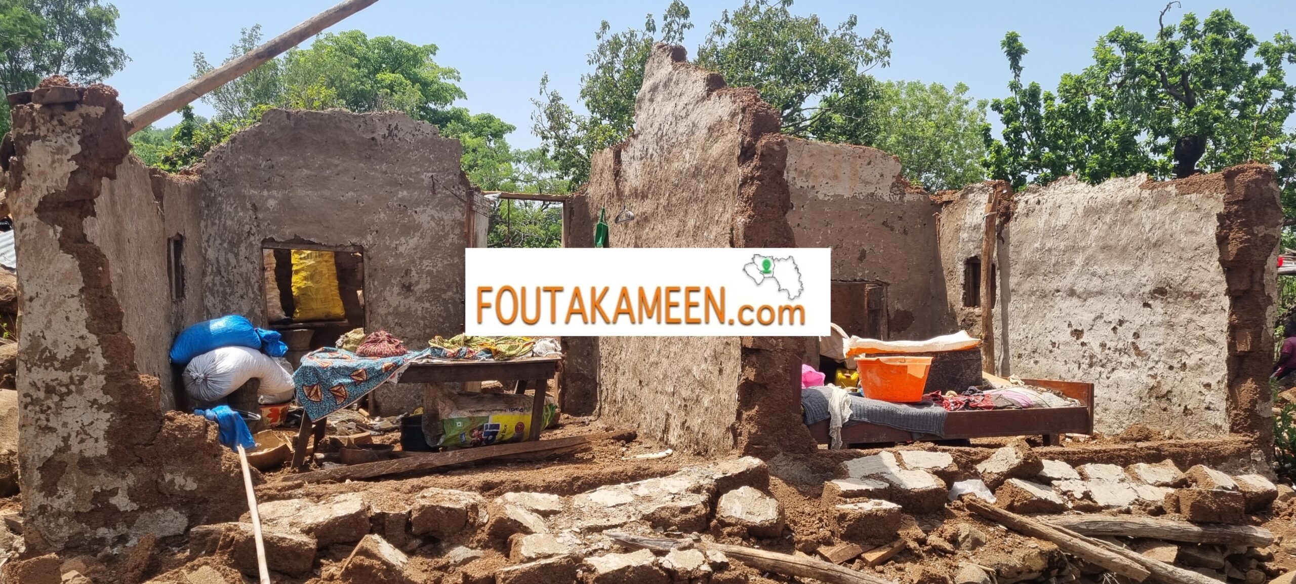 Une vigntaine de maisons emportée par une tornade à Laafou-Lélouma: témoignages émouvants des victimes en détresse 