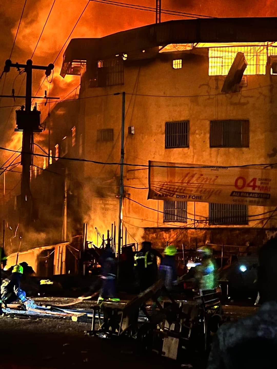 Incendie d’un immeuble à Madina: le président de la délégation spéciale de Matam lance un message de réconfort