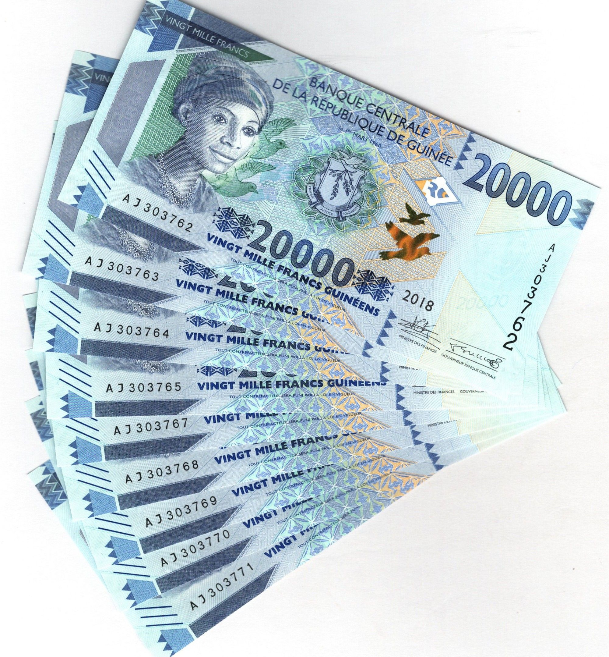 Monnaie guinéenne : un nouveau billet en circulation dès ce mercredi 2 avril