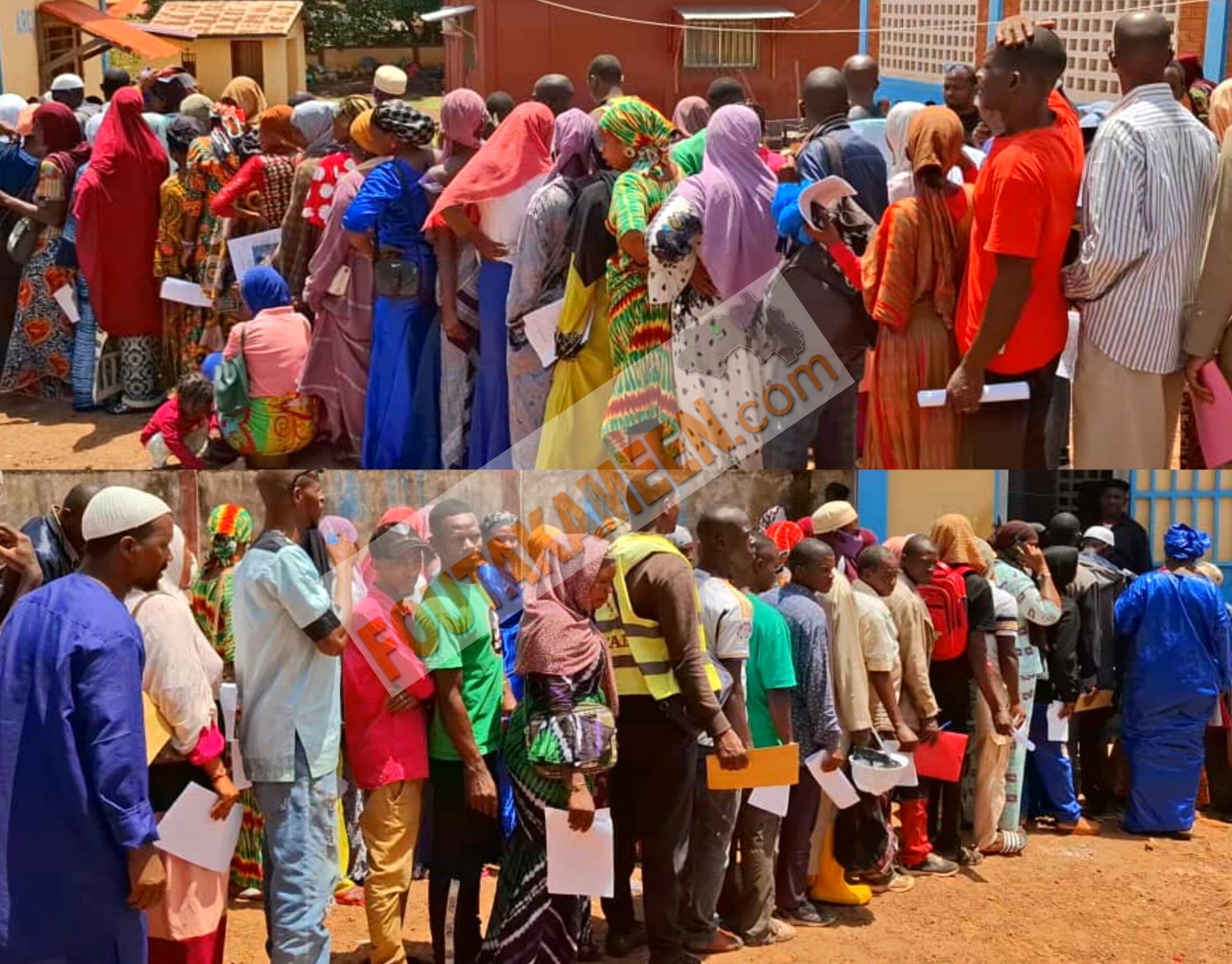 Labé : des files interminables pour obtenir l’extrait de naissance numérique, la commune débordée Labé : des files interminables pour obtenir l’extrait de naissance numérique, la commune débordée