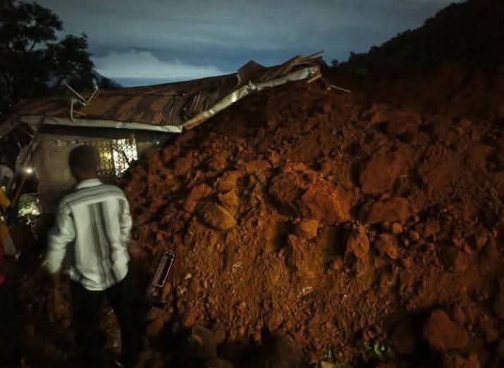 Manéah (Coyah) : un glissement de terrain fait 4 morts selon l’ANGUCH (bilan provisoire)