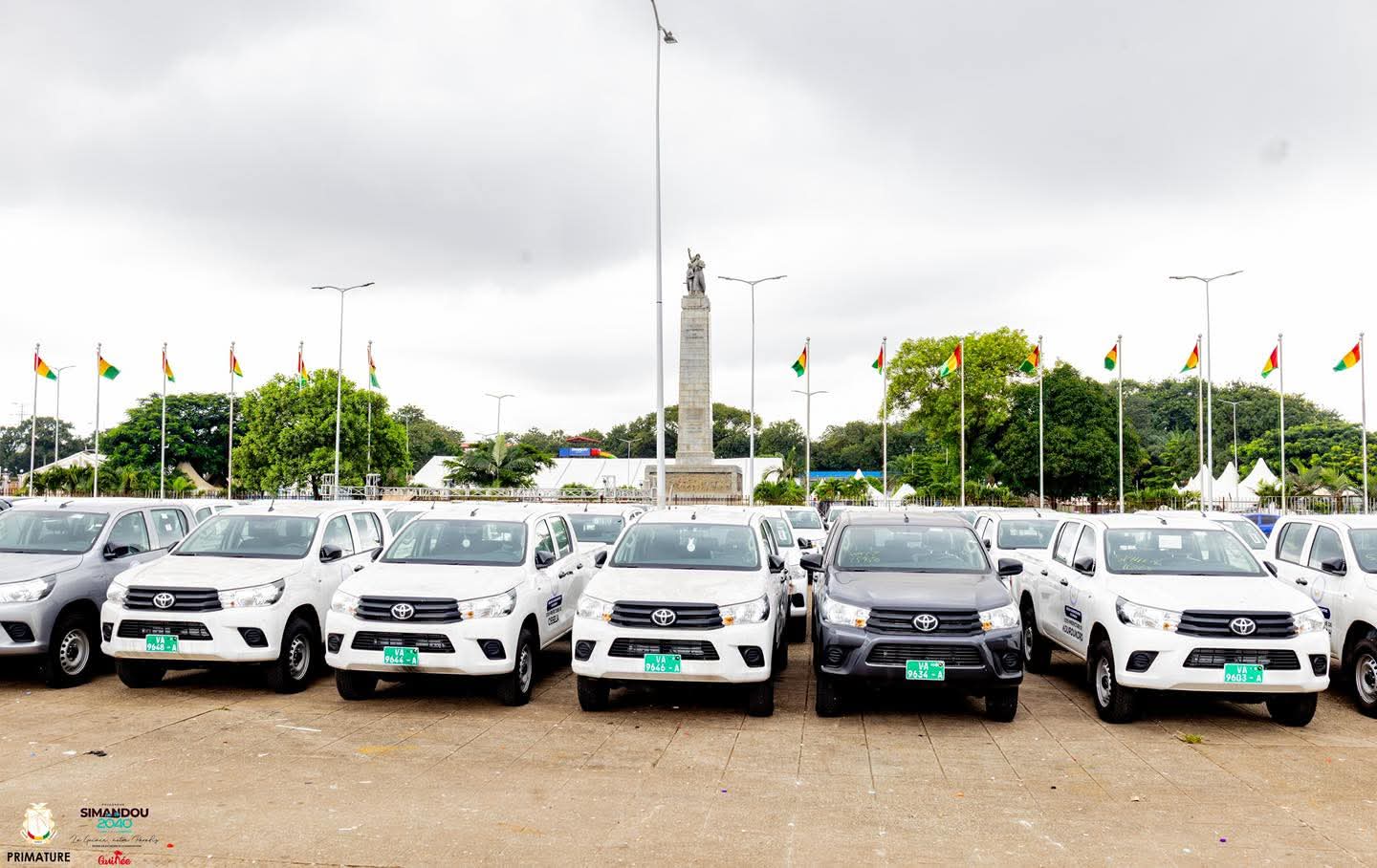 Guinée : les 332 sous-préfets dotés de véhicules de fonction