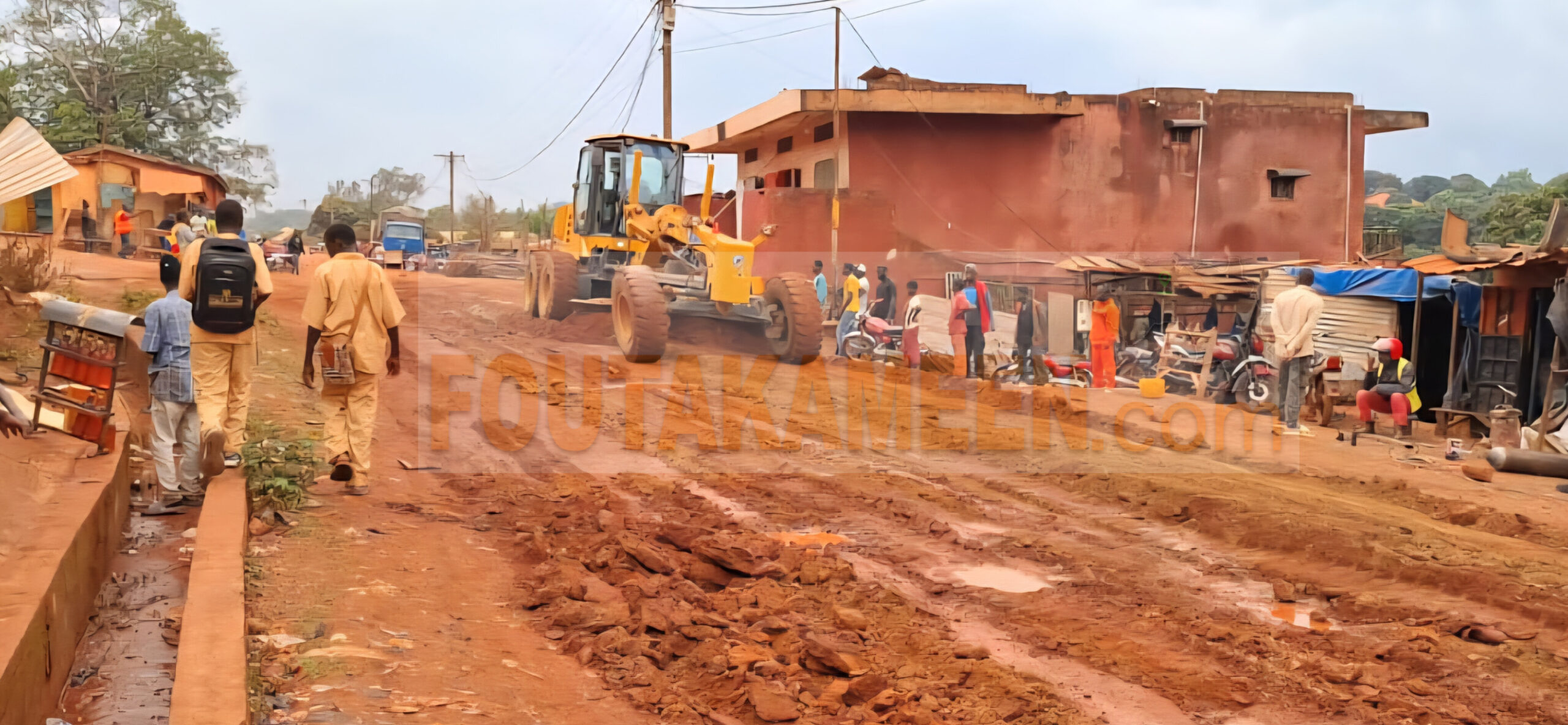 Labé : soulagement et doutes autour de la reprise des travaux routiers de la commune urbaine 