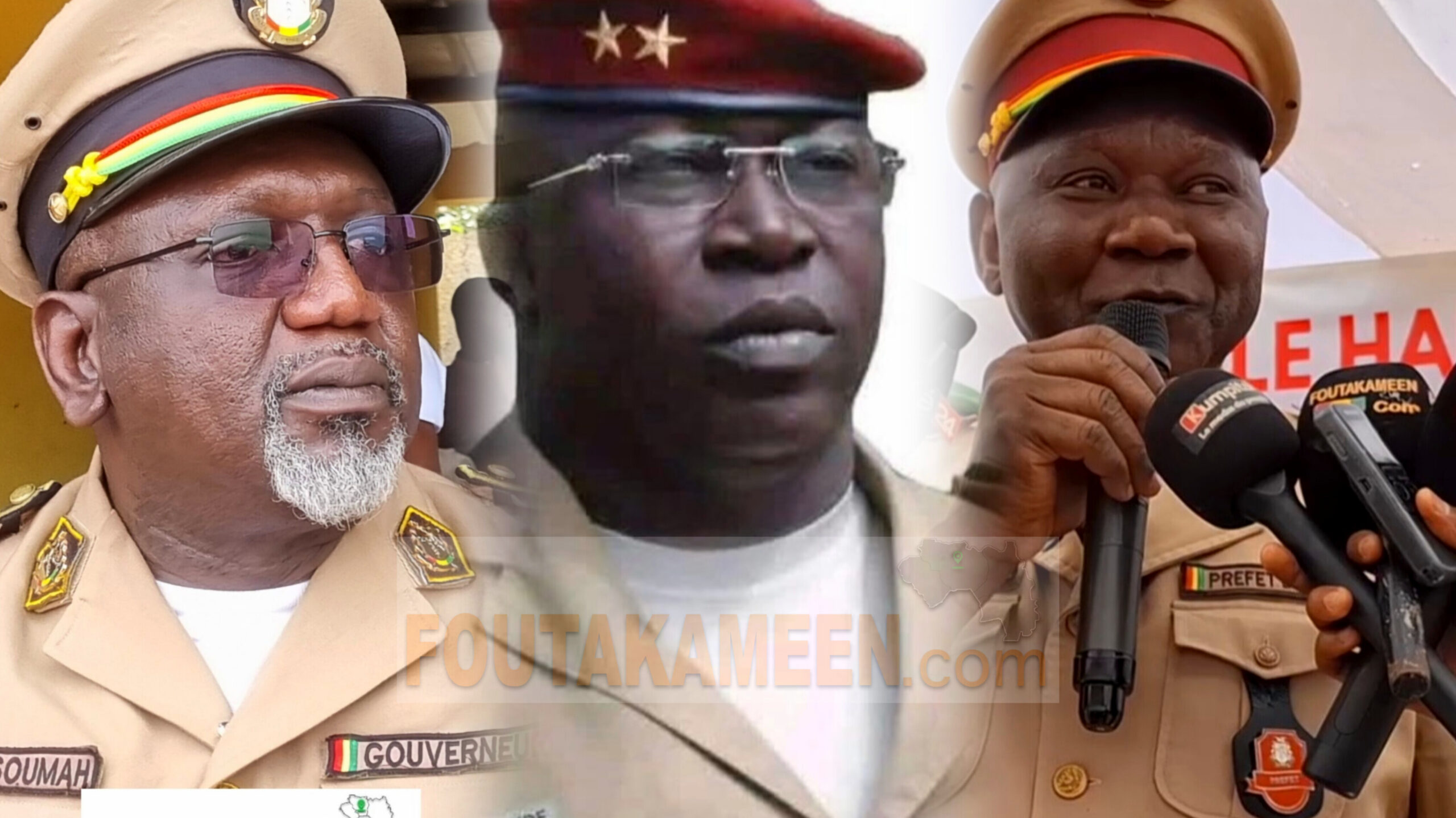 Décret : Robert Soumah muté à Mamou, Boundouka Condé prend la tête de Labé, Étienne Tounkara nommé préfet de Nzérékoré Décret : Robert Soumah muté à Mamou, Boundouka Condé prend la tête de Labé, Étienne Tounkara nommé préfet de Nzérékoré