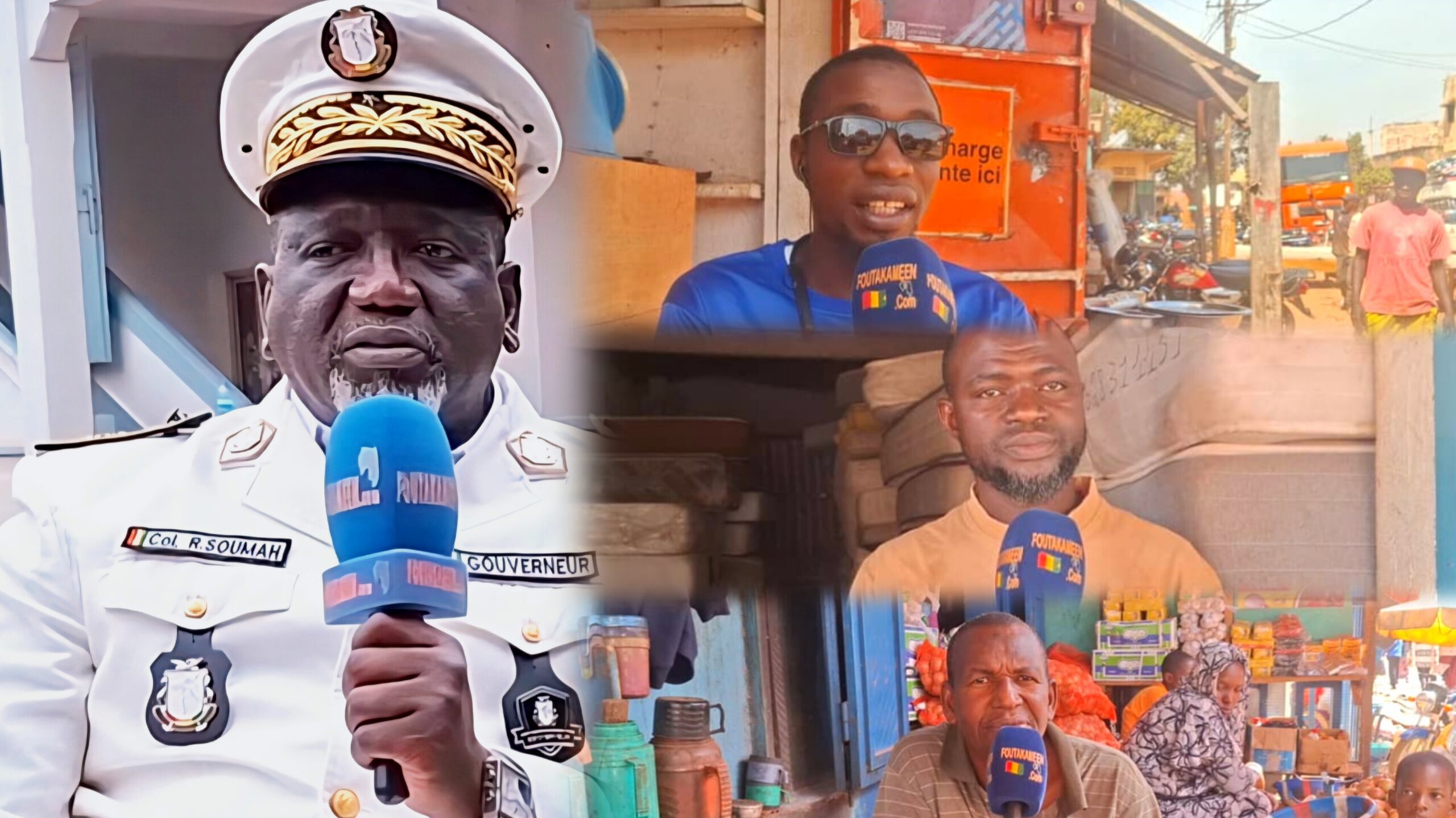 Labé – Les citoyens réagissent à la mutation du Col. Robert Soumah : « Il ne se prenait pas trop devant sa population »