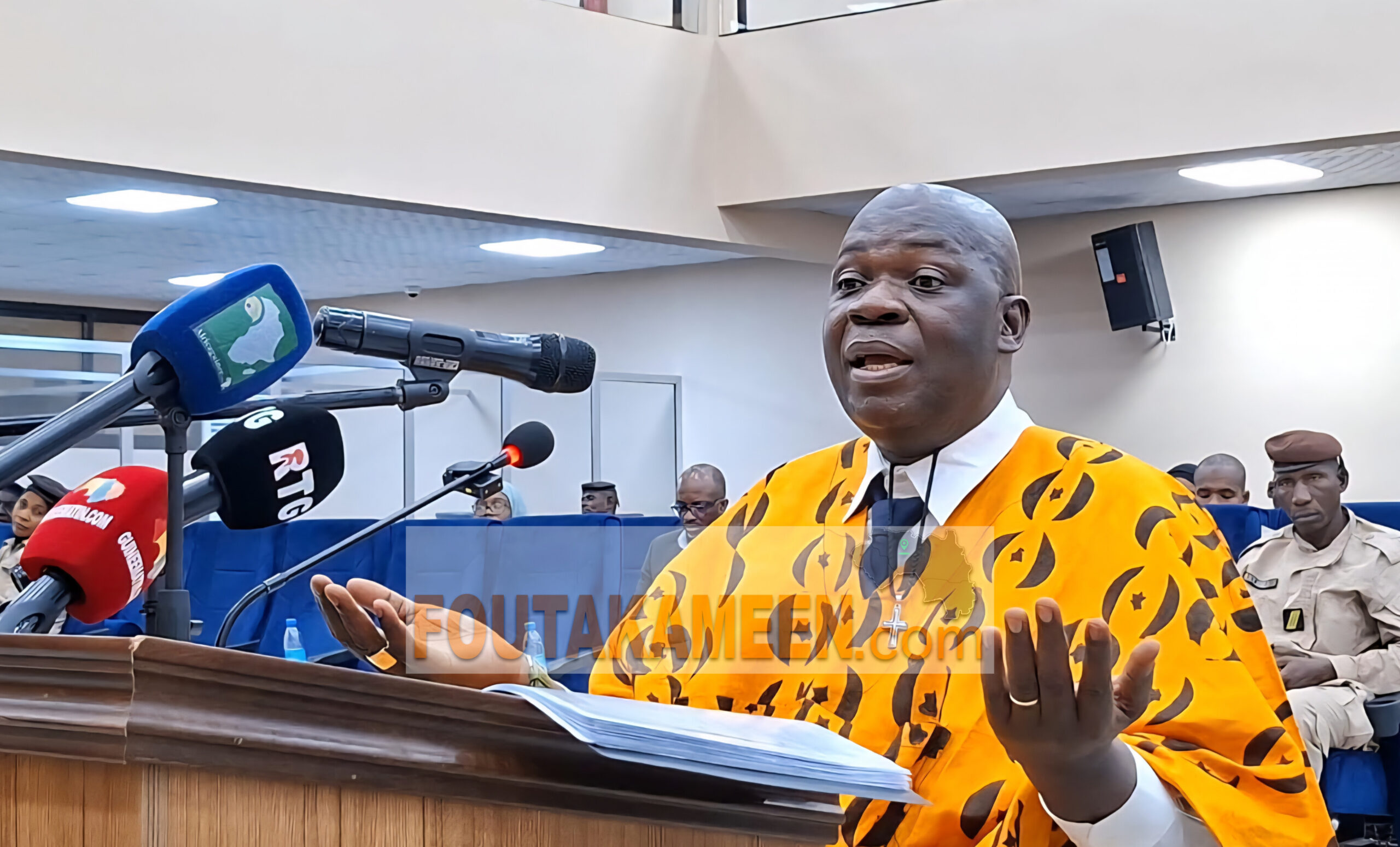 Le col Bienvenue Lamah s’énerve à la barre : « partout où je m’exprime, on me dit que je mens »