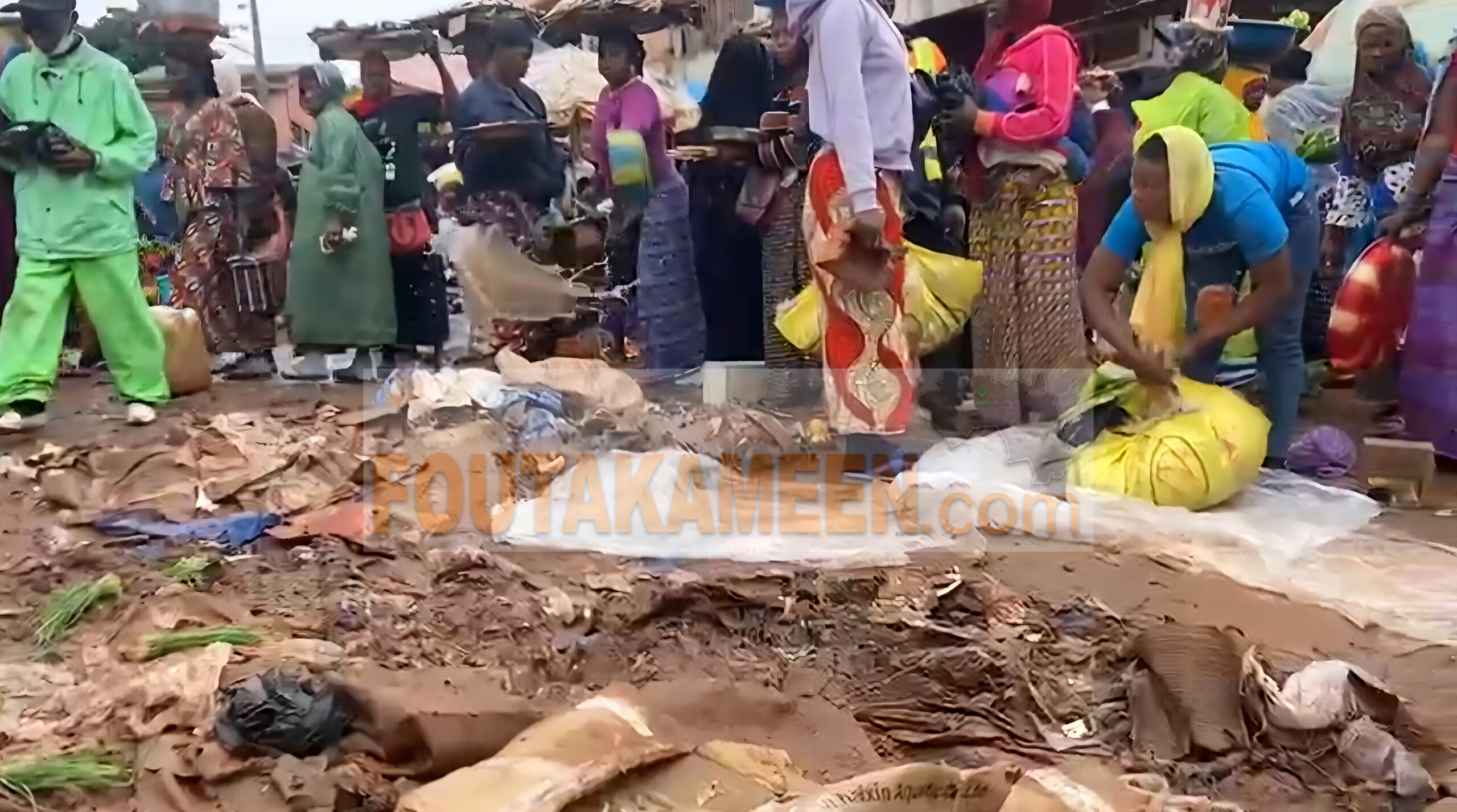 Ordures, caniveaux, rivières : Labé face à l’épreuve de l’insalubrité en 2025