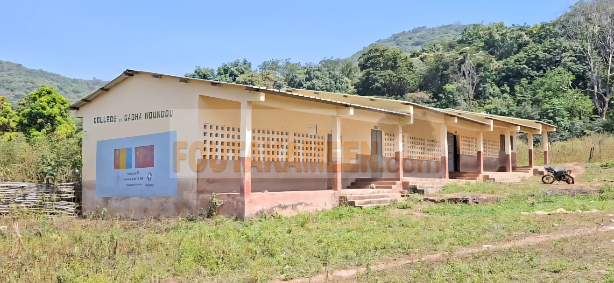 Gadha-Woundou – Koubia : quand le seul collège de la sous-préfecture manque de tout, même de la craie