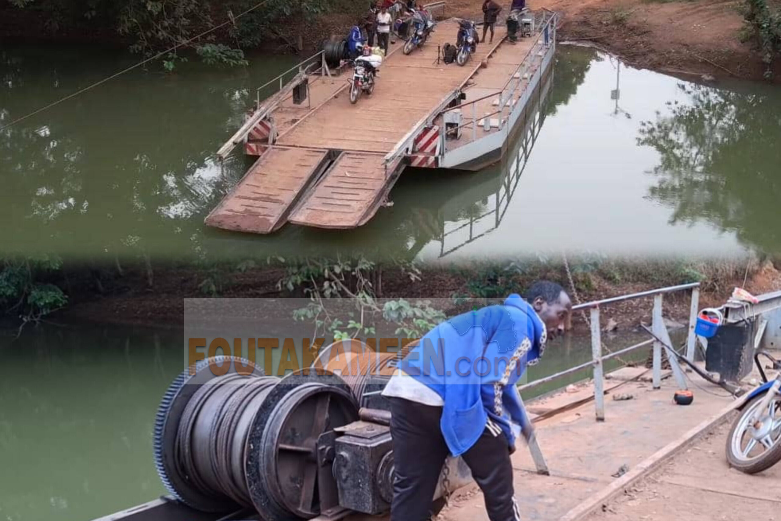 Gadha-Woundou : une commune enclavée qui survit grâce aux recettes d’un vieux bac