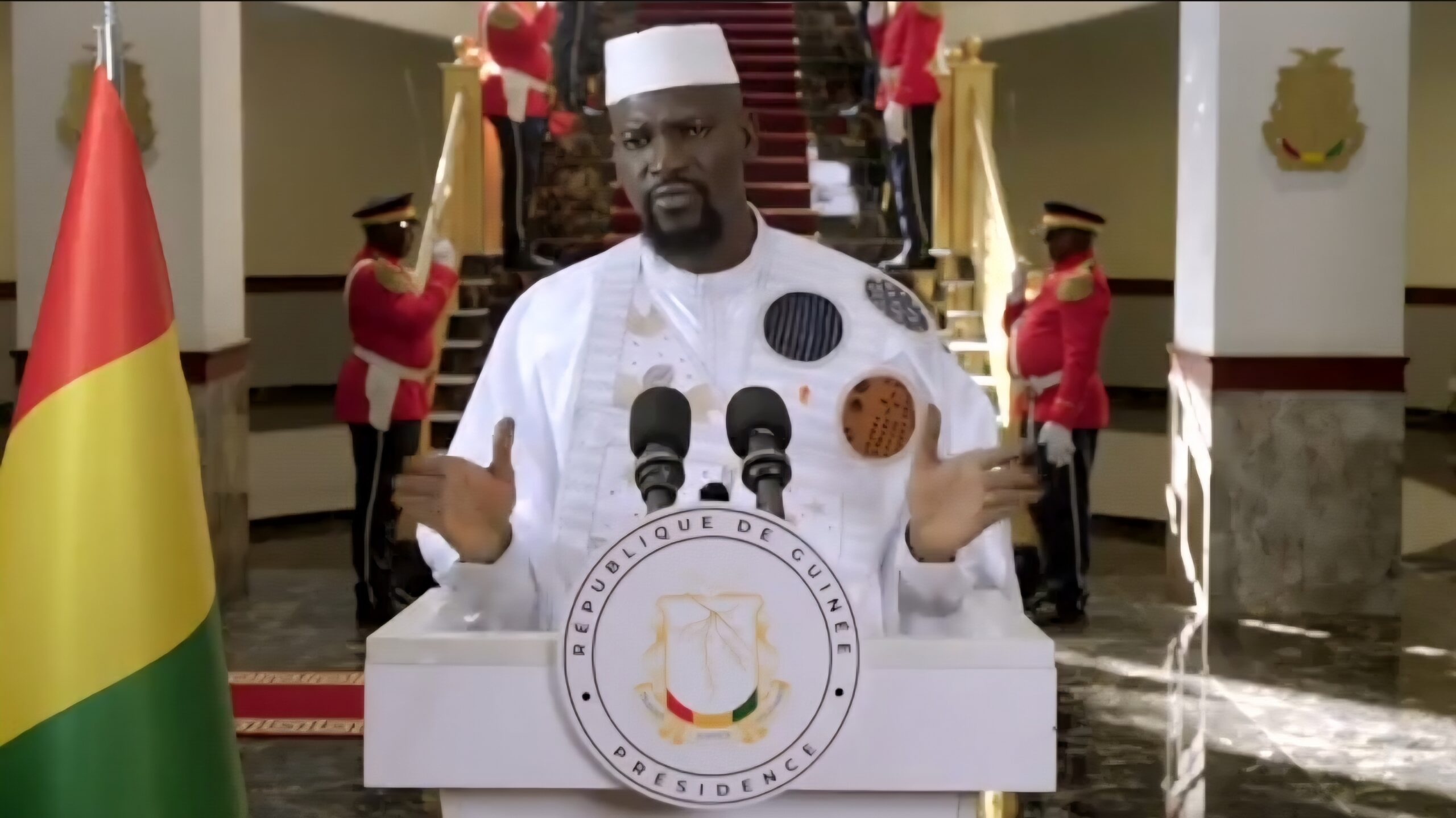 Mamadi Doumbouya : « je tiens à remercier ceux qui ont voté pour moi et pour le projet de société que je vous ai soumis »