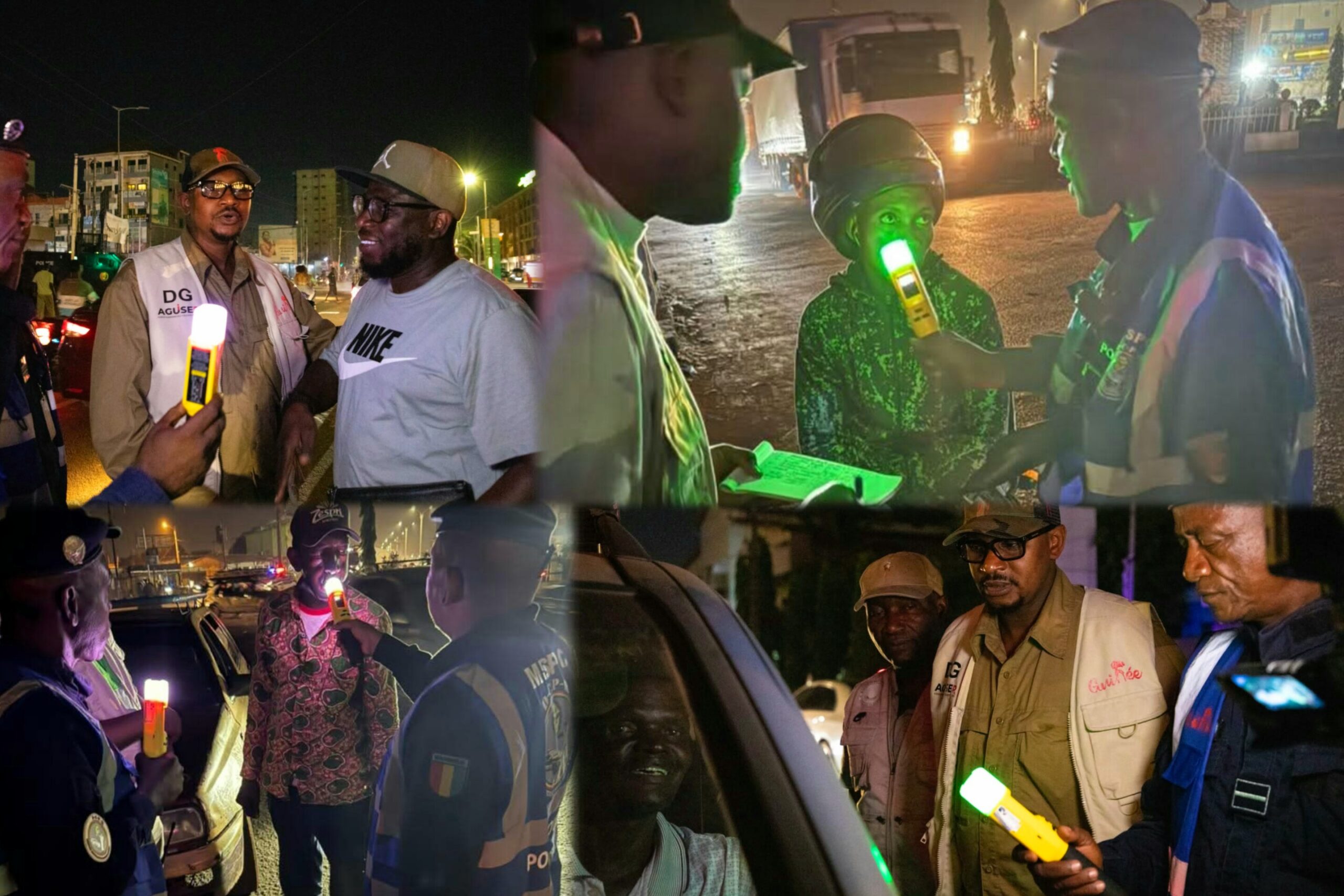 Alcool au volant : vaste coup de filet nocturne, l’AGUISER traque les conducteurs en état d’ivresse