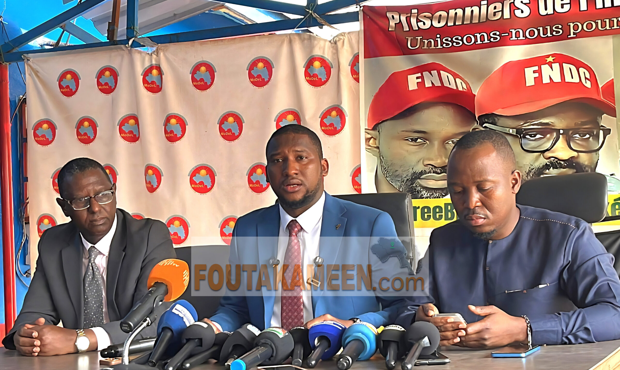 Politique : l&rsquo;ancien journaliste, Ibrahima Kalil Diallo rejoint le MoDeL d&rsquo;Aliou Bah