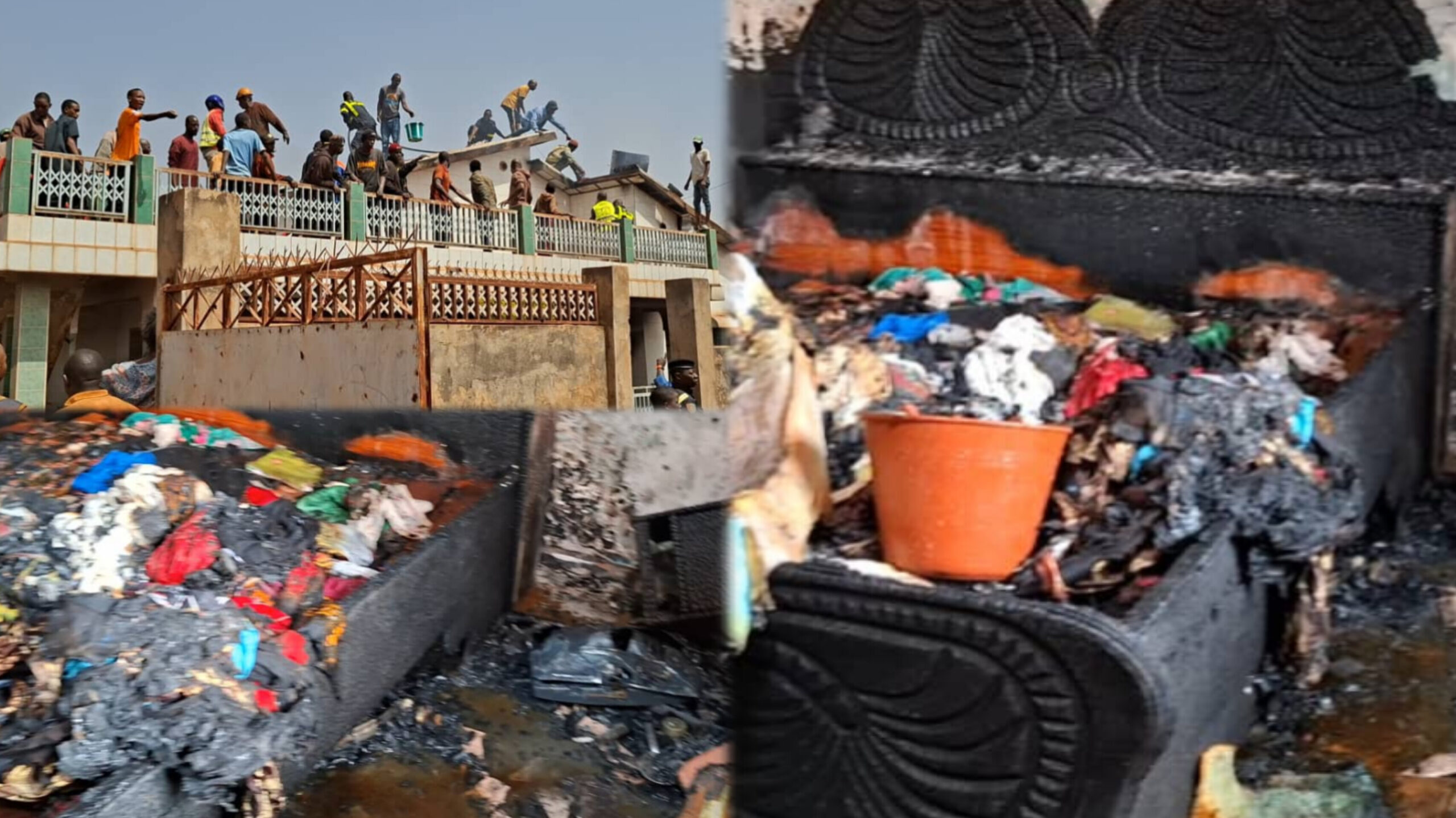 Labé : une concession familiale touchée par un incendie à Tata 1