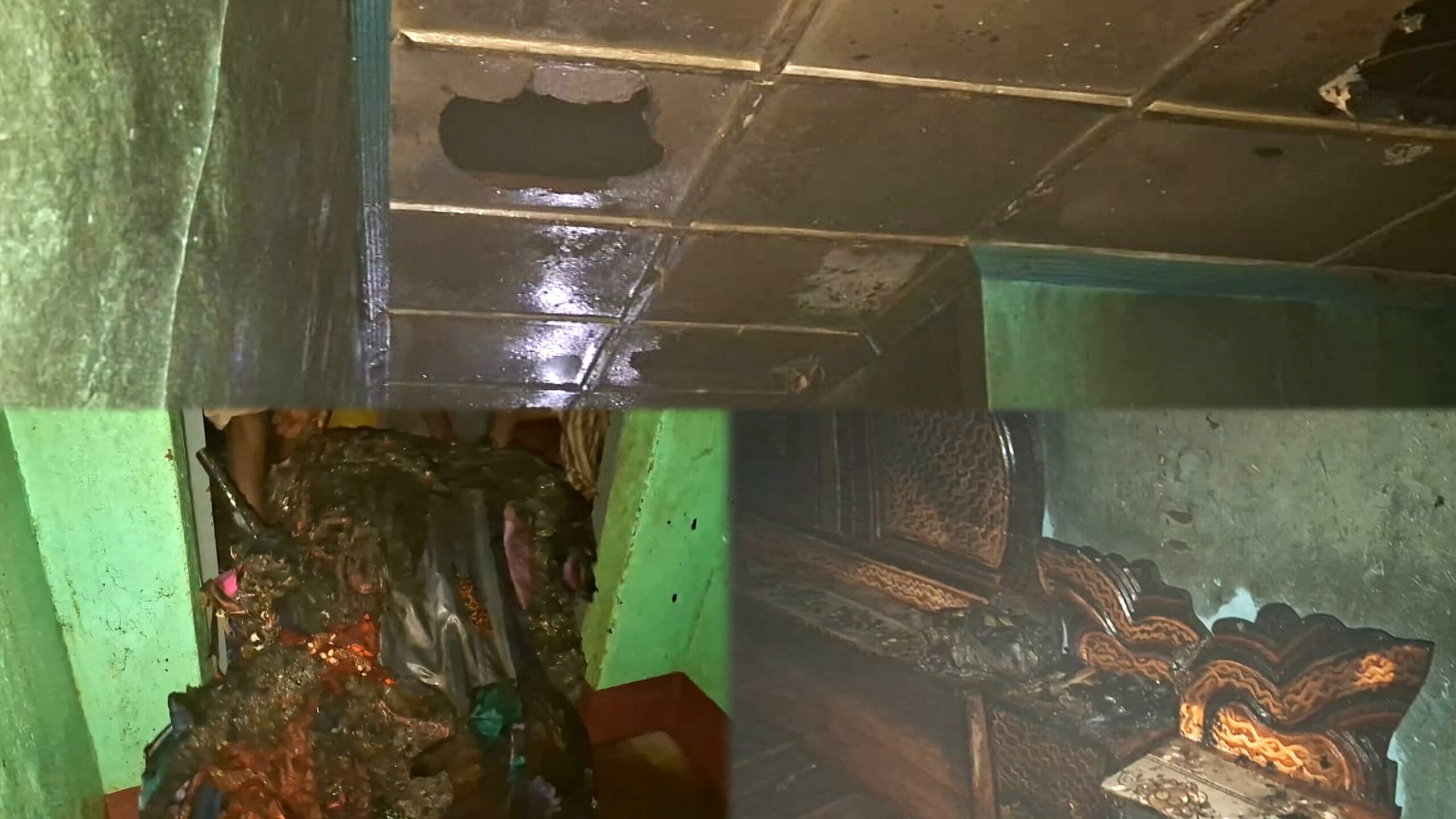 Labé : une maison ravagée par un incendie au quartier Domby Labé : une maison ravagée par un incendie au quartier Domby