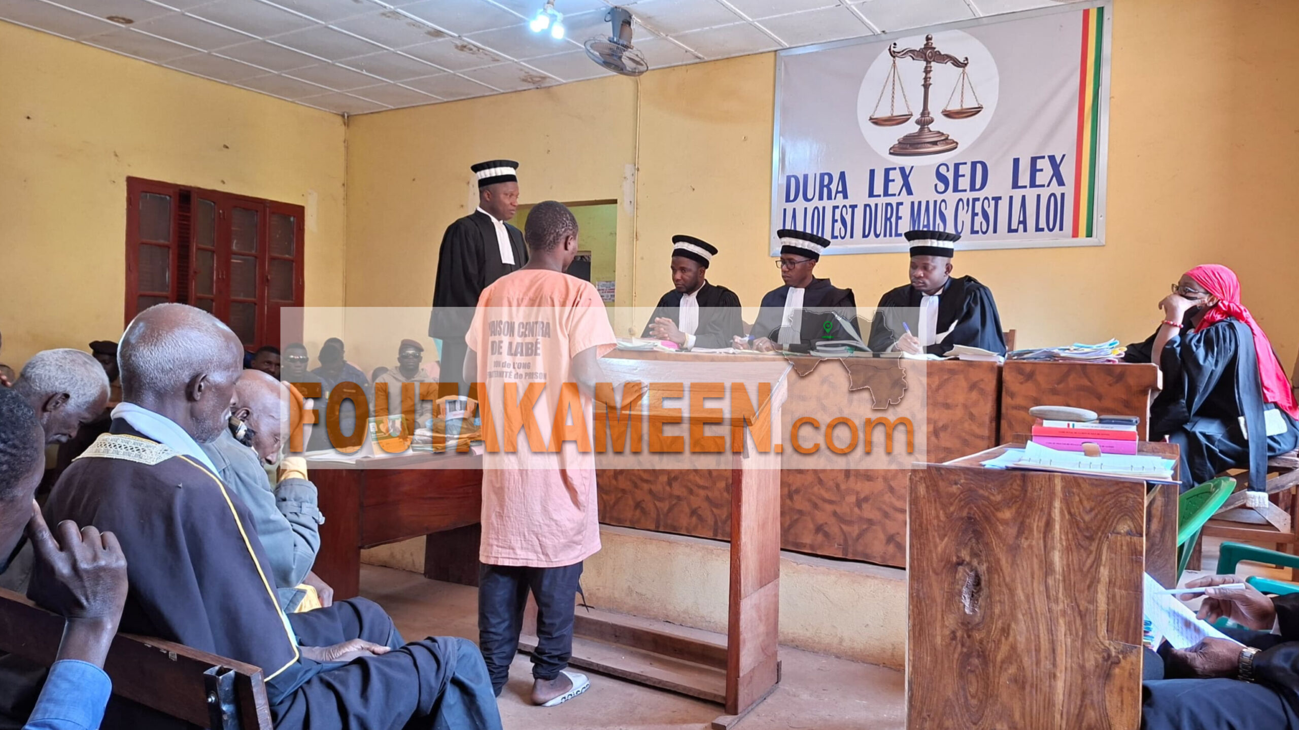 TPI de Labé : Alghassimou Barry condamné à la réclusion à perpétuité pour l’assassinat de son père TPI de Labé : Alghassimou Barry condamné à la réclusion à perpétuité pour l’assassinat de son père