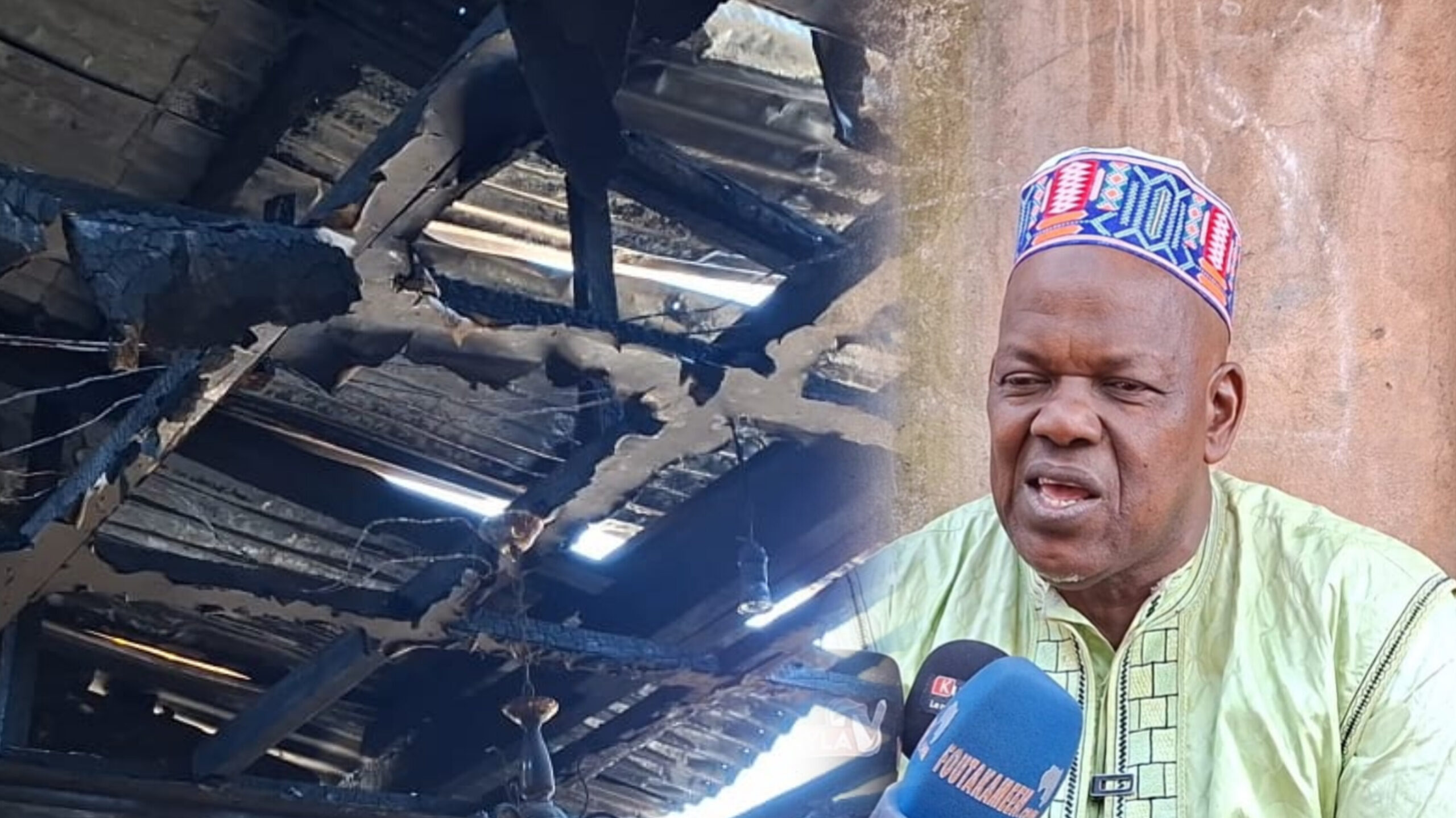 Recrudescence des incendies à Labé : la maison du président de la chambre régionale du commerce détruite Recrudescence des incendies à Labé : la maison du président de la chambre régionale du commerce détruite