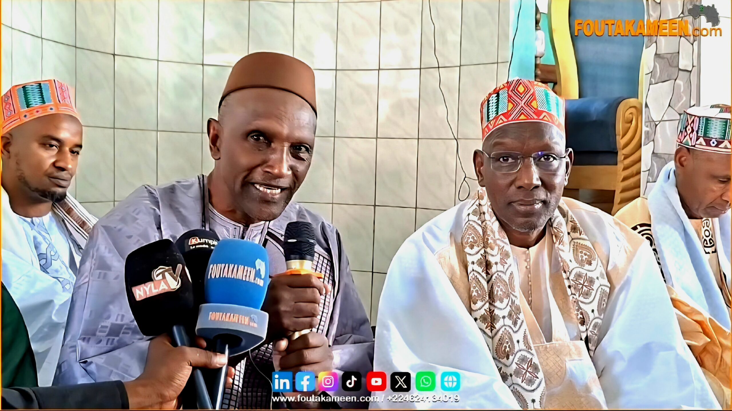 Oustaz Hamid Bah, l’un des maîtres d’Elhadj Badrou Bah ? Les confidences du grand imam de Labé Oustaz Hamid Bah, l’un des maîtres d’Elhadj Badrou Bah ? Les confidences du grand imam de Labé