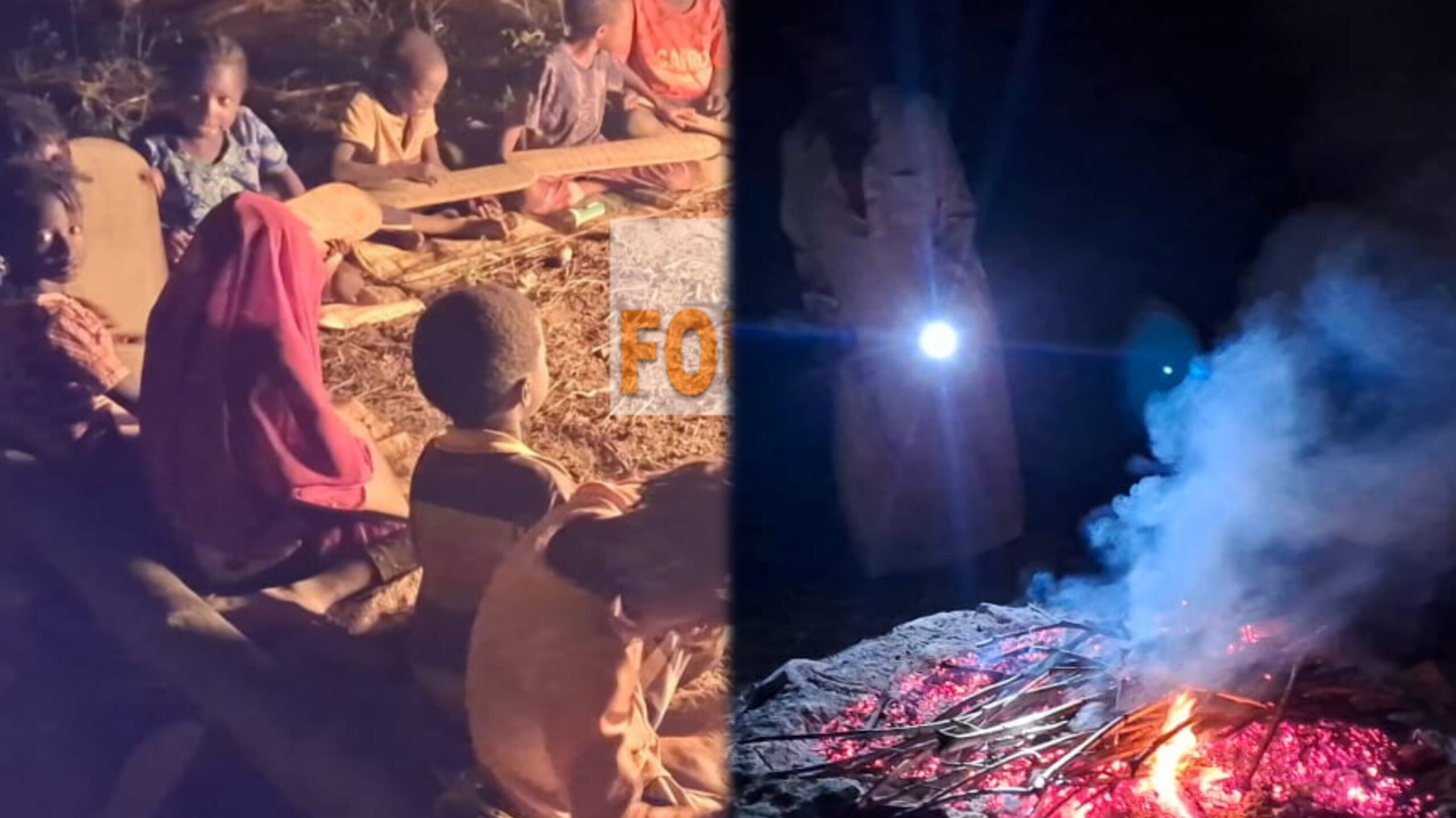 Gadha-Woundou : à la tombée de la nuit, des enfants apprennent le Coran autour du feu, guidés par un maître aux moyens limités Gadha-Woundou : à la tombée de la nuit, des enfants apprennent le Coran autour du feu, guidés par un maître aux moyens limités