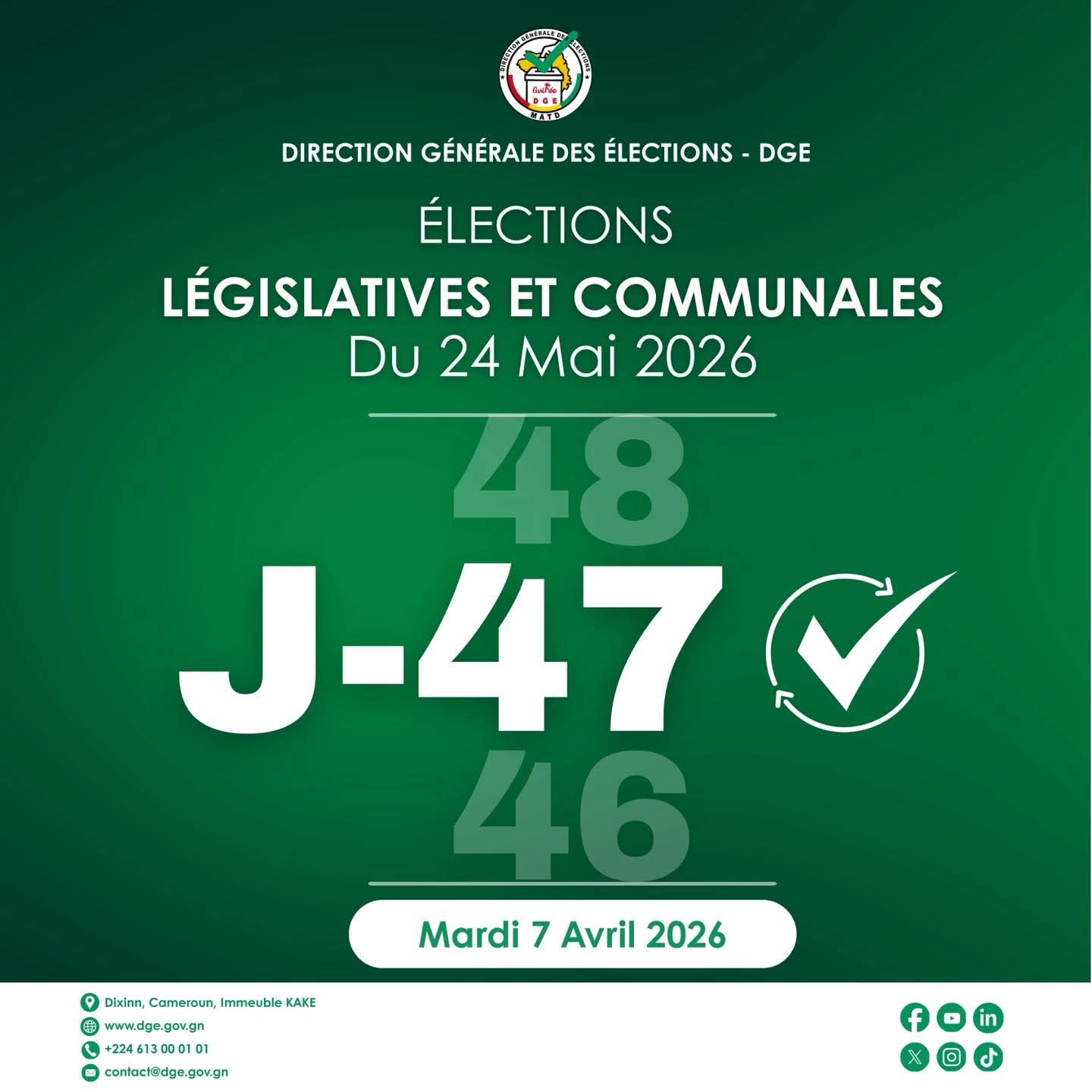 Législatives et Communales du 24 mai : la HAC interdit toute campagne électorale avant l&rsquo;heure